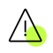 In icon of a warning sign with an exclamation mark in the centre. | google ads conversion audit SUNZINET